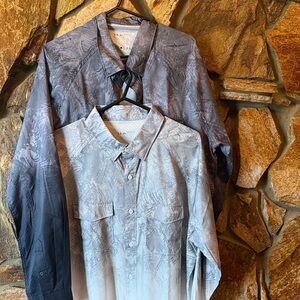 Huk Performance fishing Shirt - Gray set